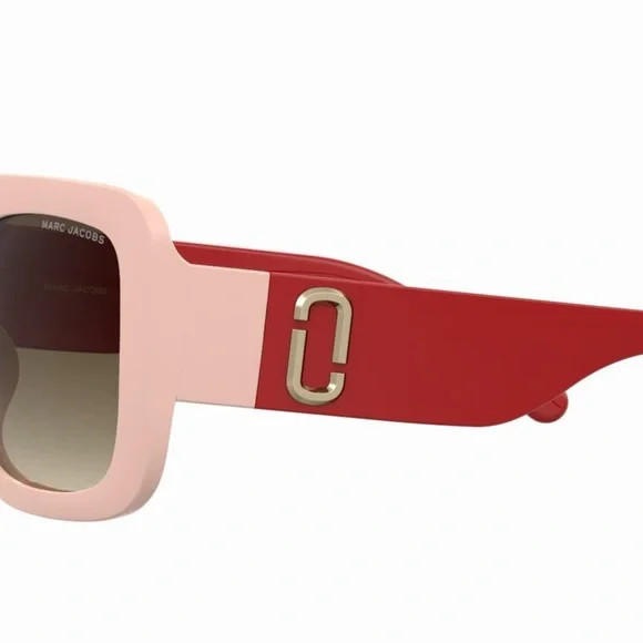 BNNW Marc Jacobs Pink / Red Sunglasses - www.disolcolor.com display picture 1